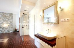 Luxurious, unfurnished 3-bedroom apartment with sauna, 181m2,  in Prague 5, Kroftova street.
