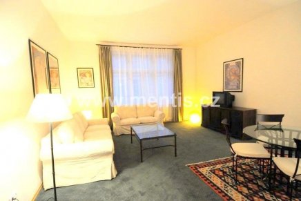 Rent of fully furnished, 1-bedroom apartment in Prague 2, Karlovo Náměstí