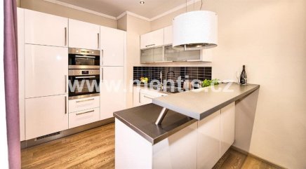Beautiful, luxurious, fully furnished 2-bedroom apartment with small balcony in the center of Prague 1, Konviktská street